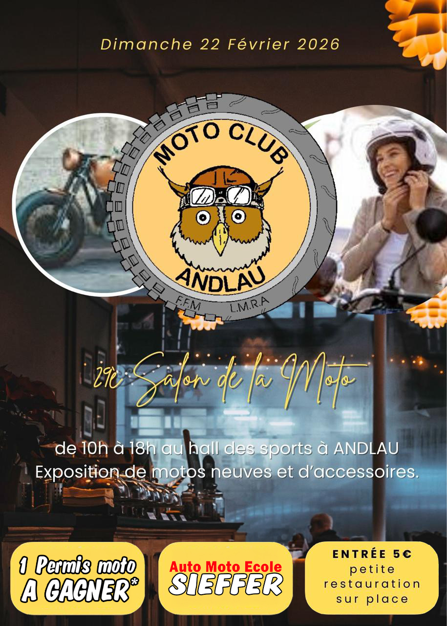 Salon de la moto Andlau 2026